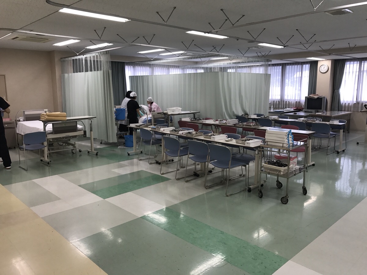 KDG看護予備校が阪奈中央看護専門学校さんをインタビューした際の校内の様子５